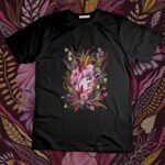 Corazón vegetación camiseta